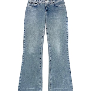 2000s Vintage D&G Dolce Gabbana Wide Leg Jeans