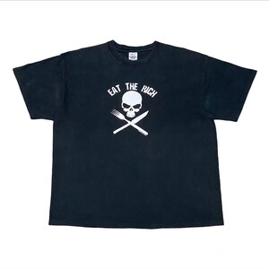 Vintage Fashion Victim “EAT THE RICH”  tee