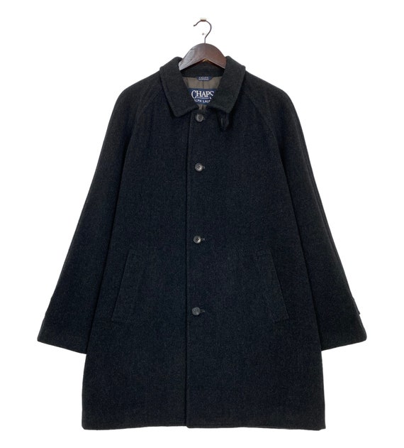 Vintage Chaps Ralph Lauren Wool Trench Coat Etsy UK