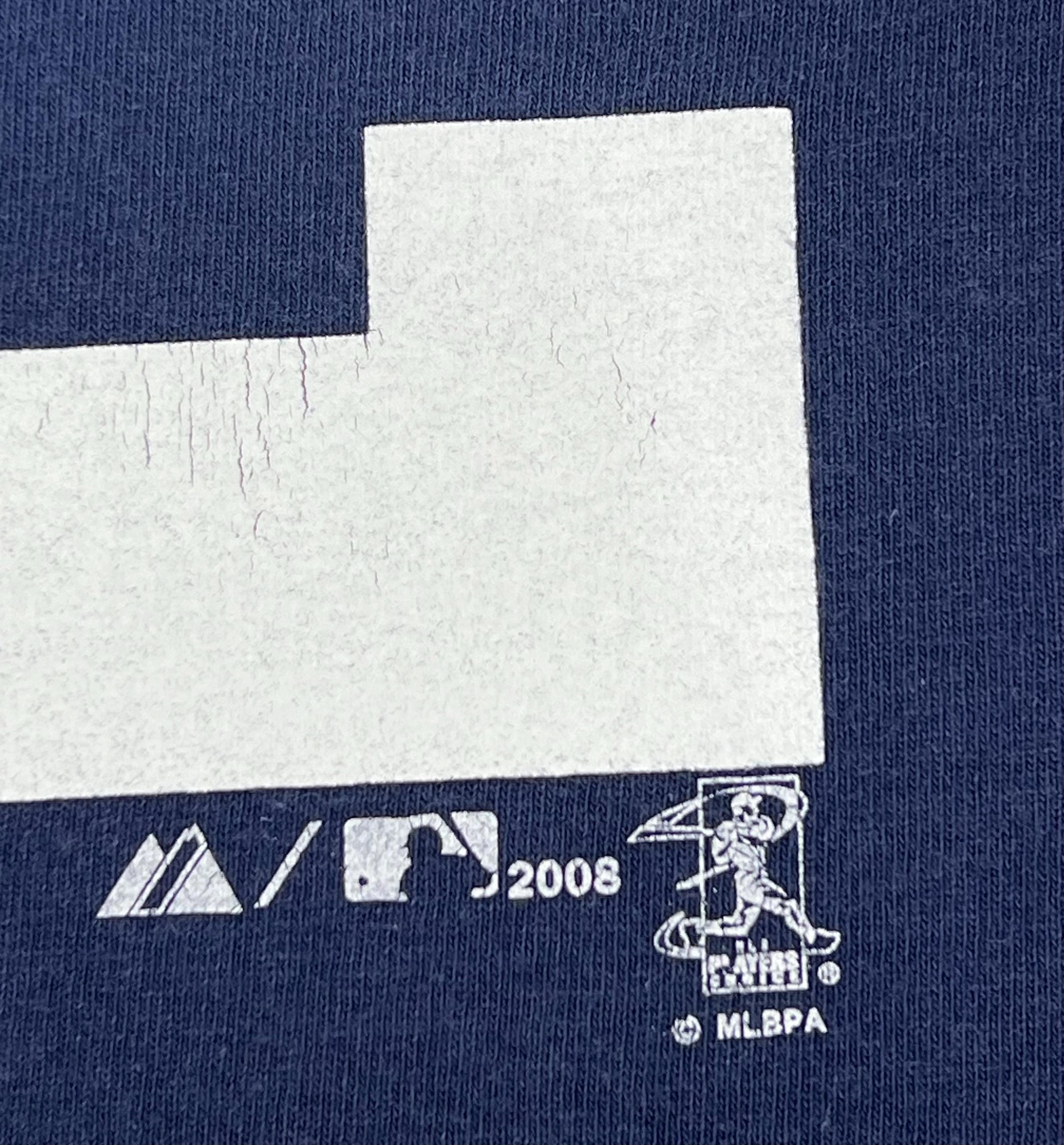 Majestic Men's MLB New York Yankees Authentic On Field Flex Base Jersey Logo