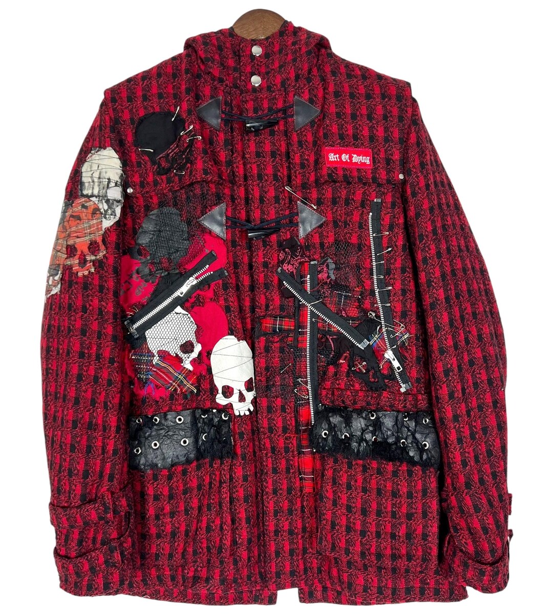 Vintage H.naoto Punk Anarchy Wool Gothic Coffin Jacket - Etsy