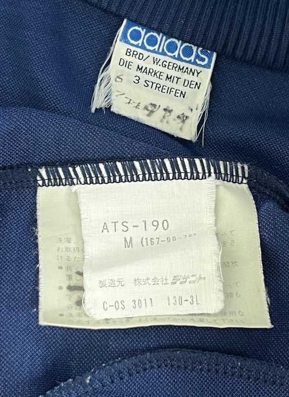 80s Vintage Distressed Adidas Descente Track Top Jacket - Etsy