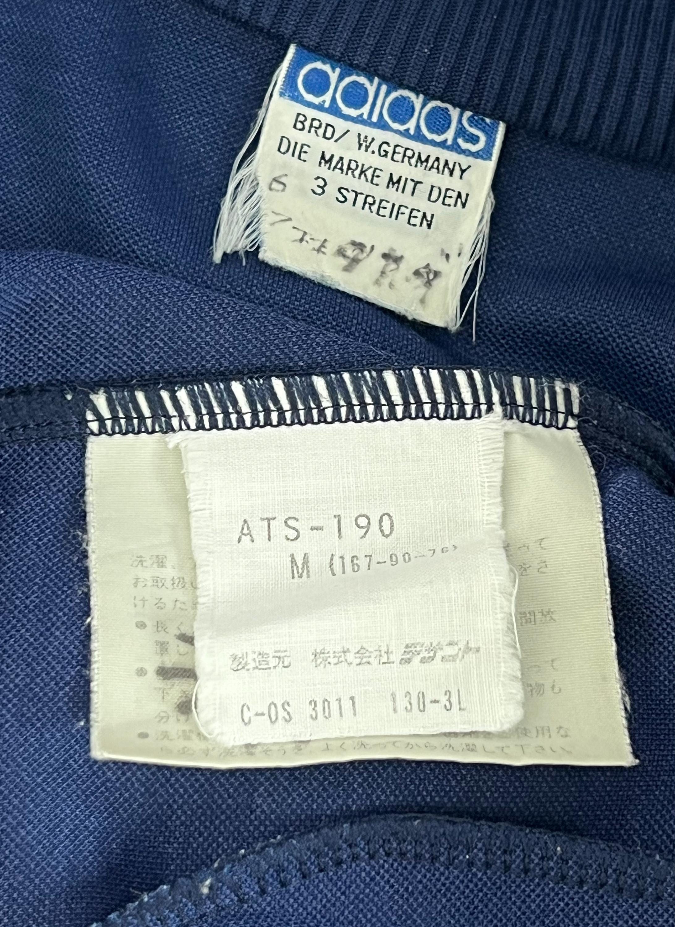 レア美品アディダス vintage  W.Germany by DESCENTE Vintage 80s Adidas X Descente Made in WEST GERMANY Track