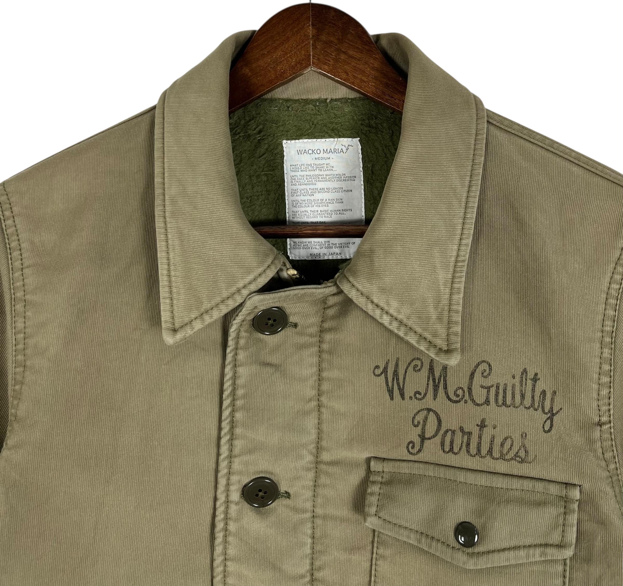 Vintage Wacko Maria Guilty Parties Deck Jacket - Etsy