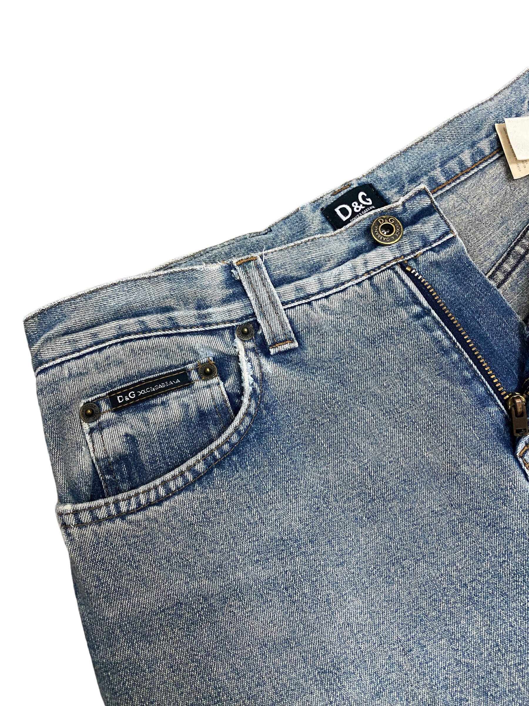 2000s Vintage D&G Dolce Gabbana Wide Leg Jeans - Etsy Finland