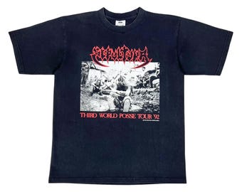 Vintage Sepultura Unused Third World Posse Tour T-shirt '92 - Etsy