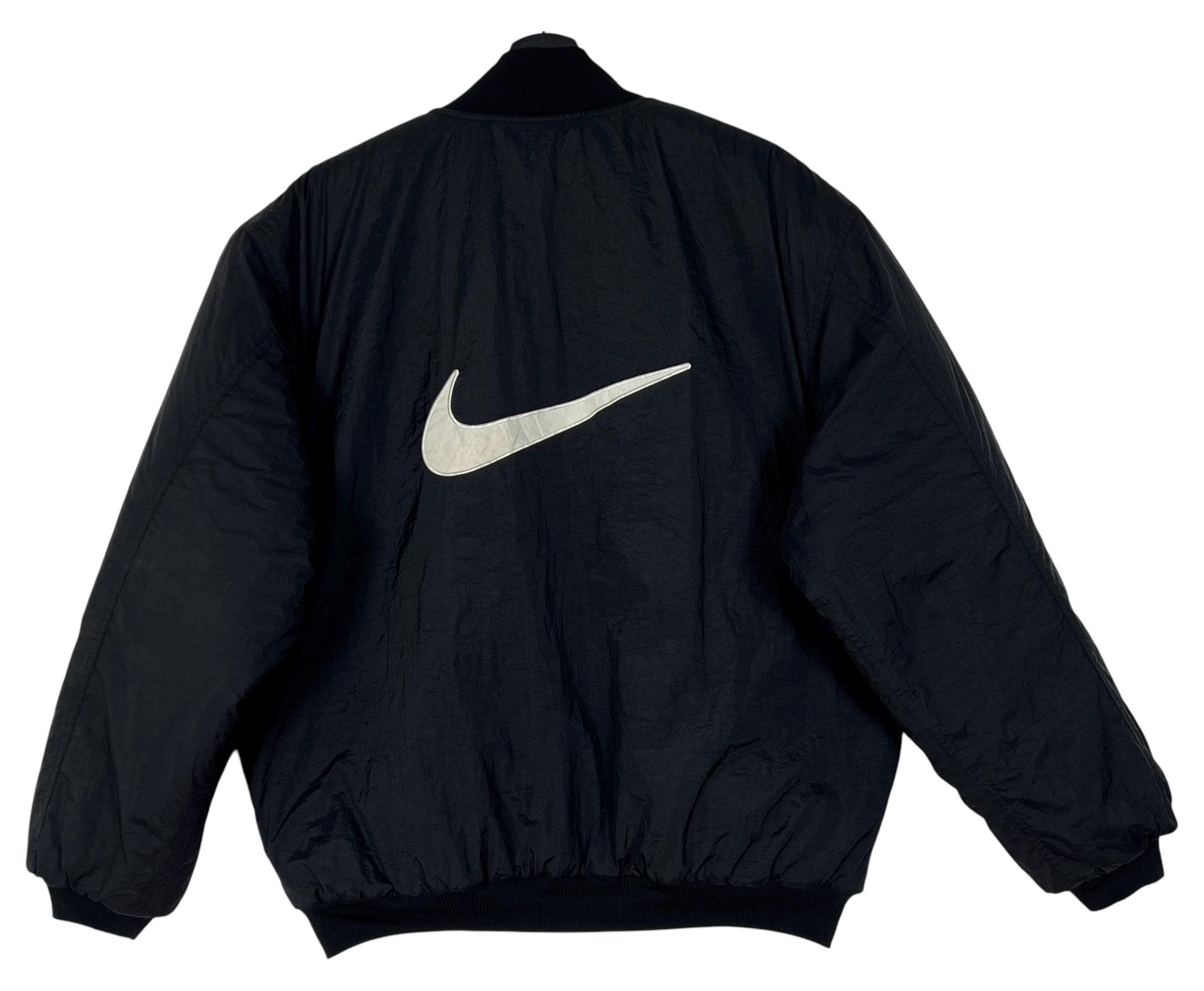 Vintage Nike Reversible Bomber Jacket - Etsy