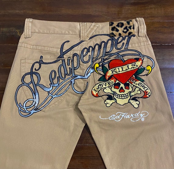 RARE PIECE Ed Hardy Red Pepper Japanese 