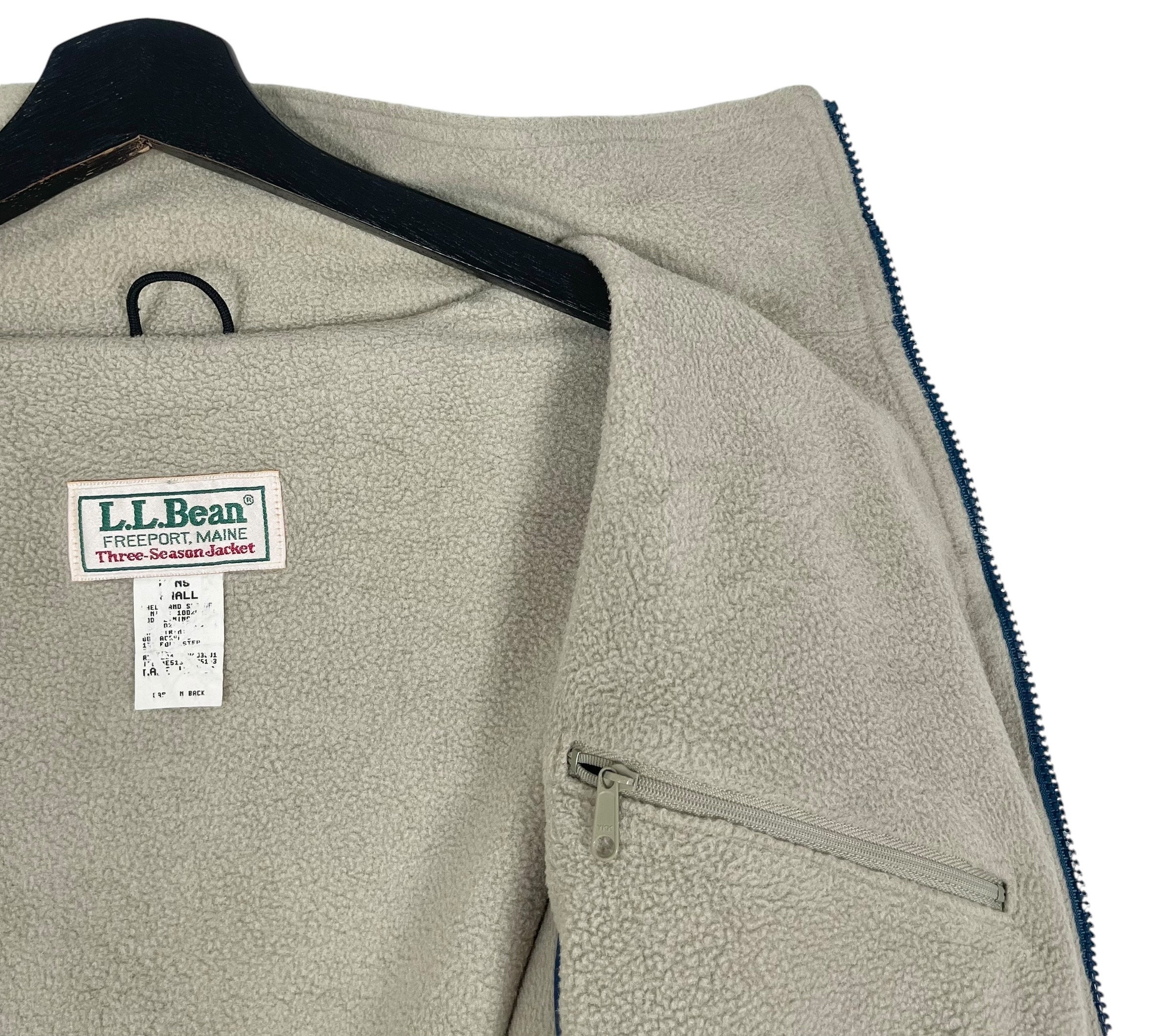 90s Vintage L.L Bean Three Season Jacket - Etsy