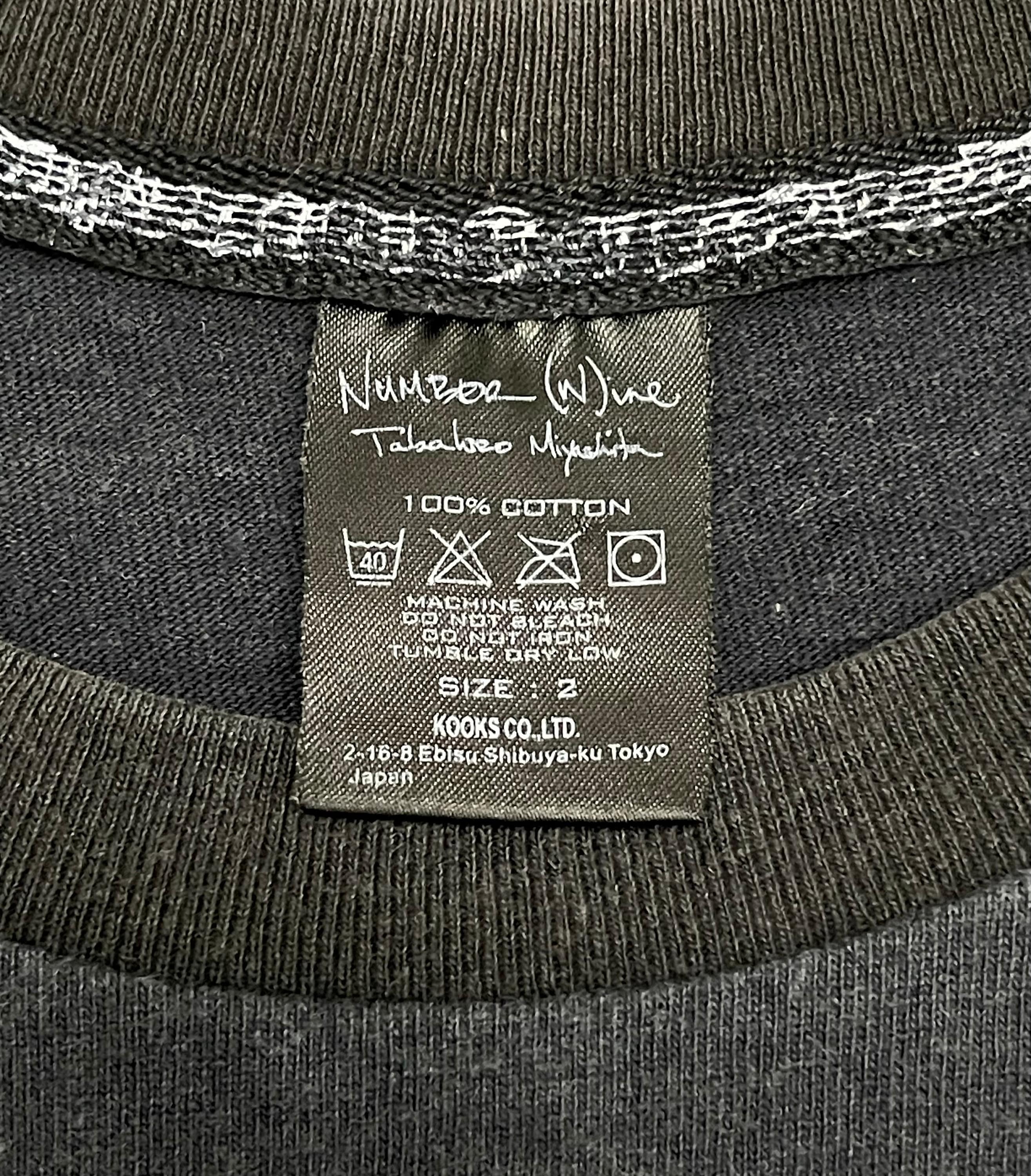 SS07 Vintage Sunfaded Number Nine Takahiro Miyashita “ About