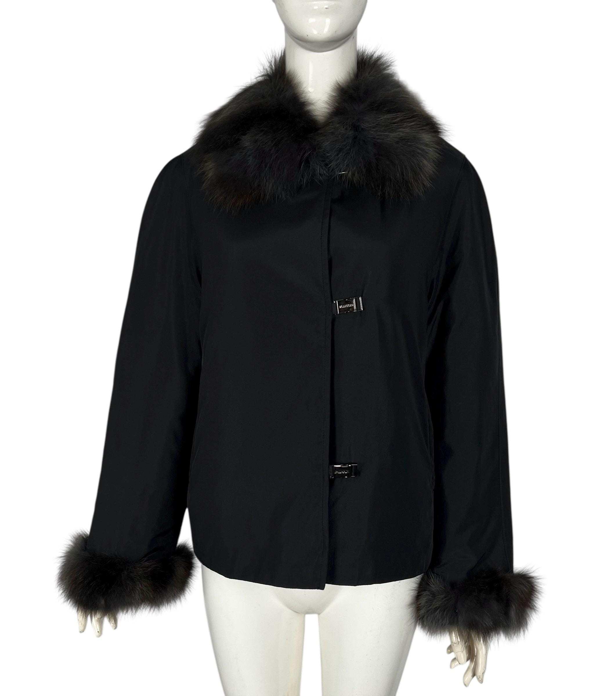 ジャケット・アウター BALMAIN Fur coat 2011 Balmain Goat Fur Jacket