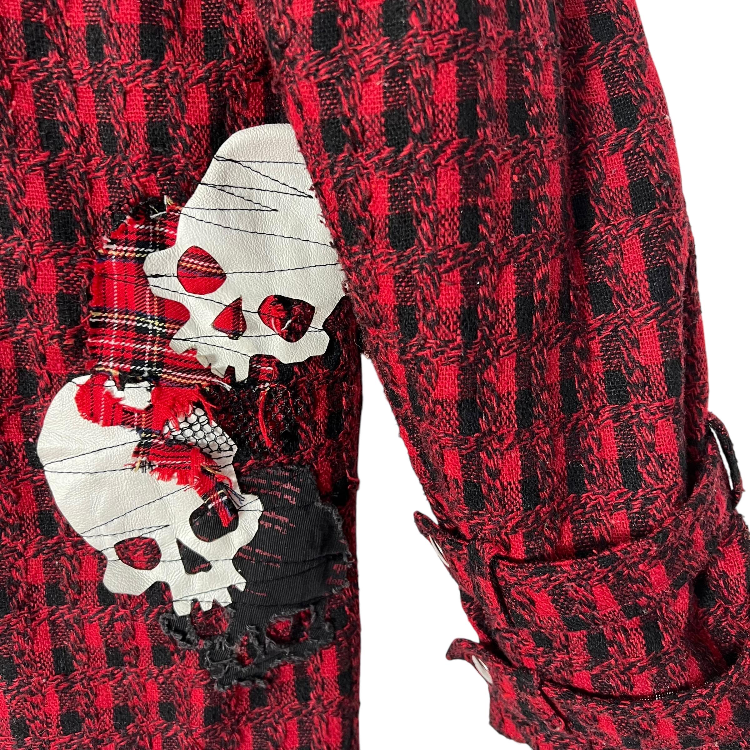 Vintage H.naoto Punk Anarchy Wool Gothic Coffin Jacket - Etsy