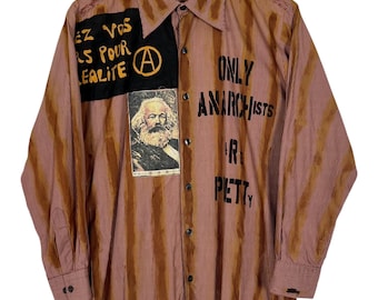 vintage Distressed Bootleg Japan Seditionaries Malcolm Mclaren Vivienne Westwood Sex Punk Shirt