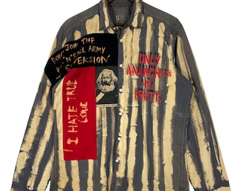 Vintage Seditionaries Punk Muslin Shirt Malcolm Mclaren Vivienne Westwood Seditionaries Sex Inspired