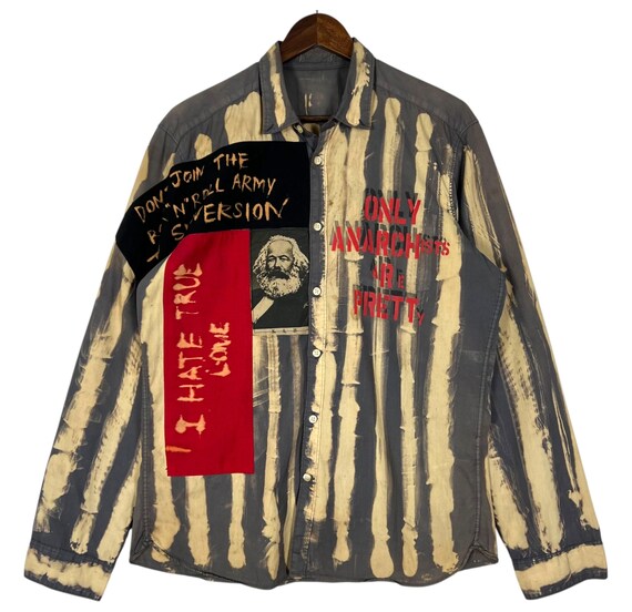 Vintage Seditionaries Punk Muslin Shirt Malcolm Mclaren Vivienne