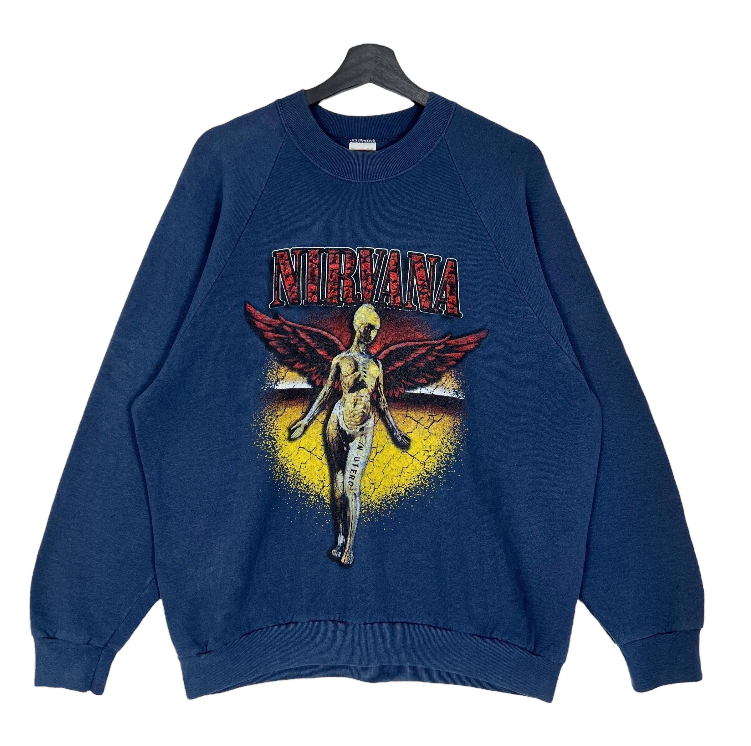 Nirvana in Utero Sweatshirt Etsy UK