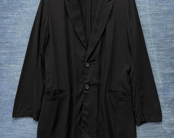 SS2019 Yohji Yamamoto Black Jacket