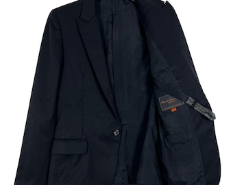BREMA MENICHETTI ネイビー ジャケット Roberto Menichetti X Brema Moto Jacket Utility Multipocket Jacket
