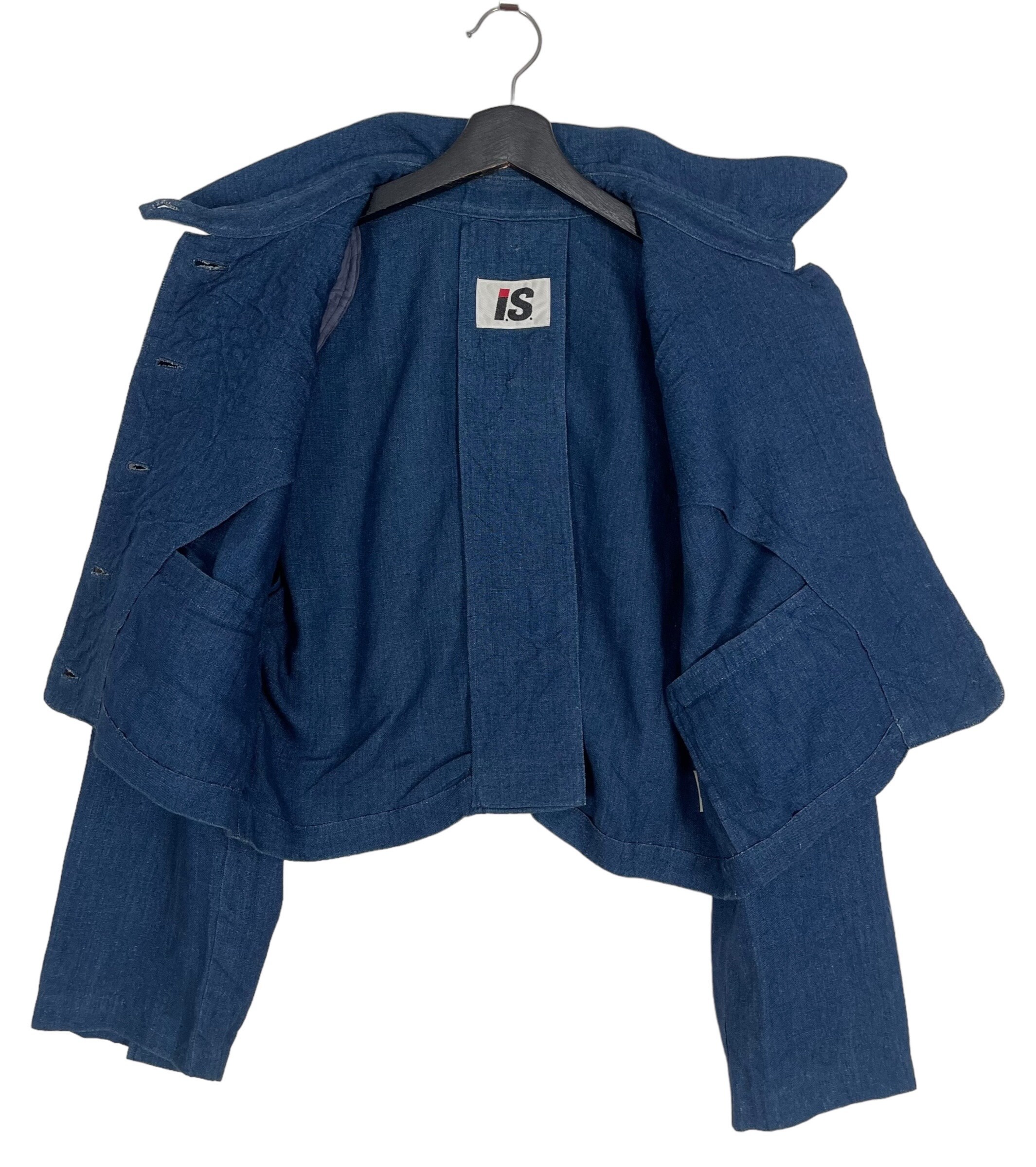 80s Vintage Issey Miyake Denim Jacket - Etsy