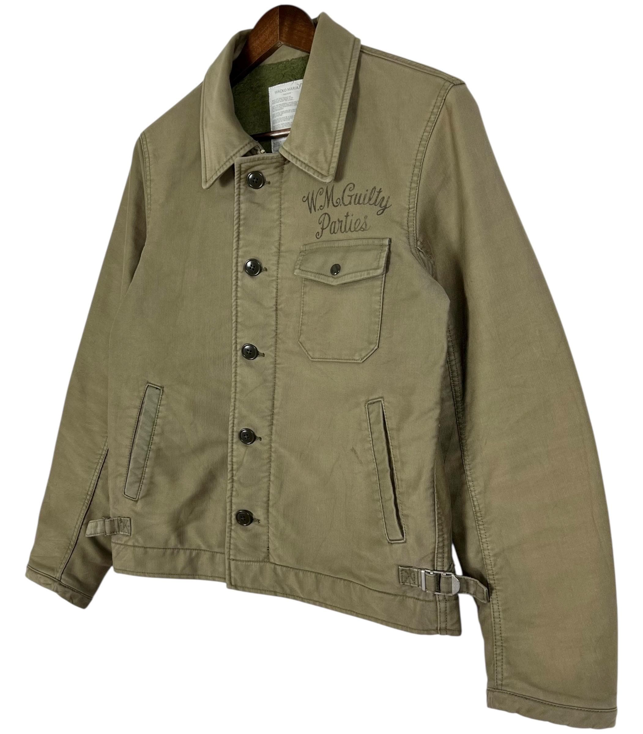 Vintage Wacko Maria Guilty Parties Deck Jacket - Etsy