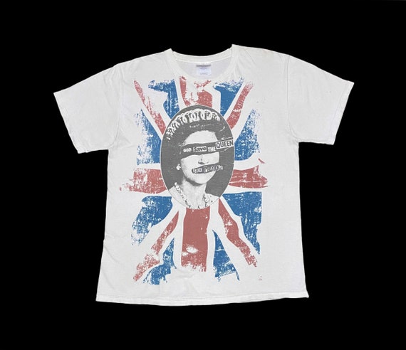 90s Vintage SEX PISTOLS “god Save the Queen” Tee - Etsy