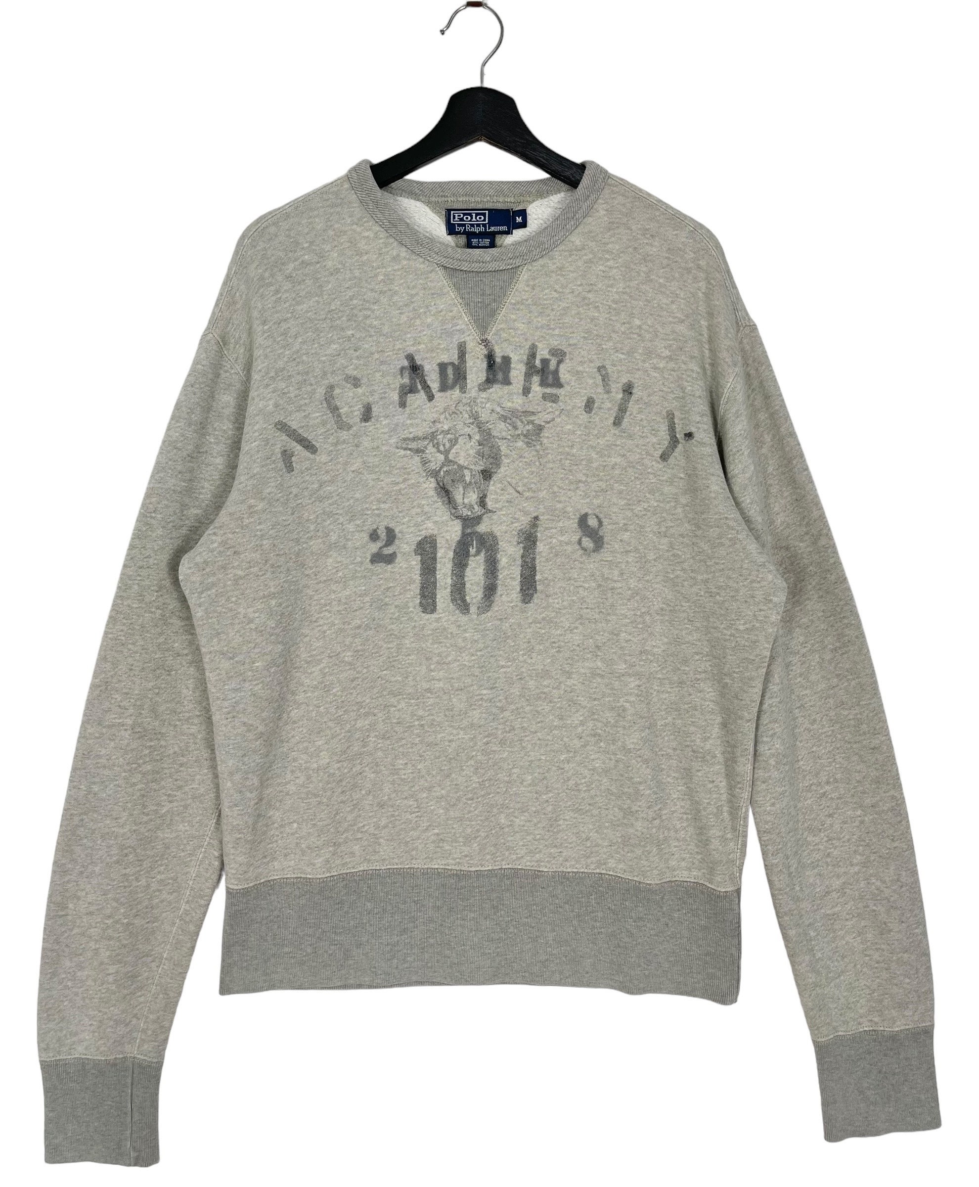 \"90s ラルフローレン\" crewneck sweatshirt 7f グレー Fleece Crewneck Sweatshirt | Tees & Sweatshirts Shirts