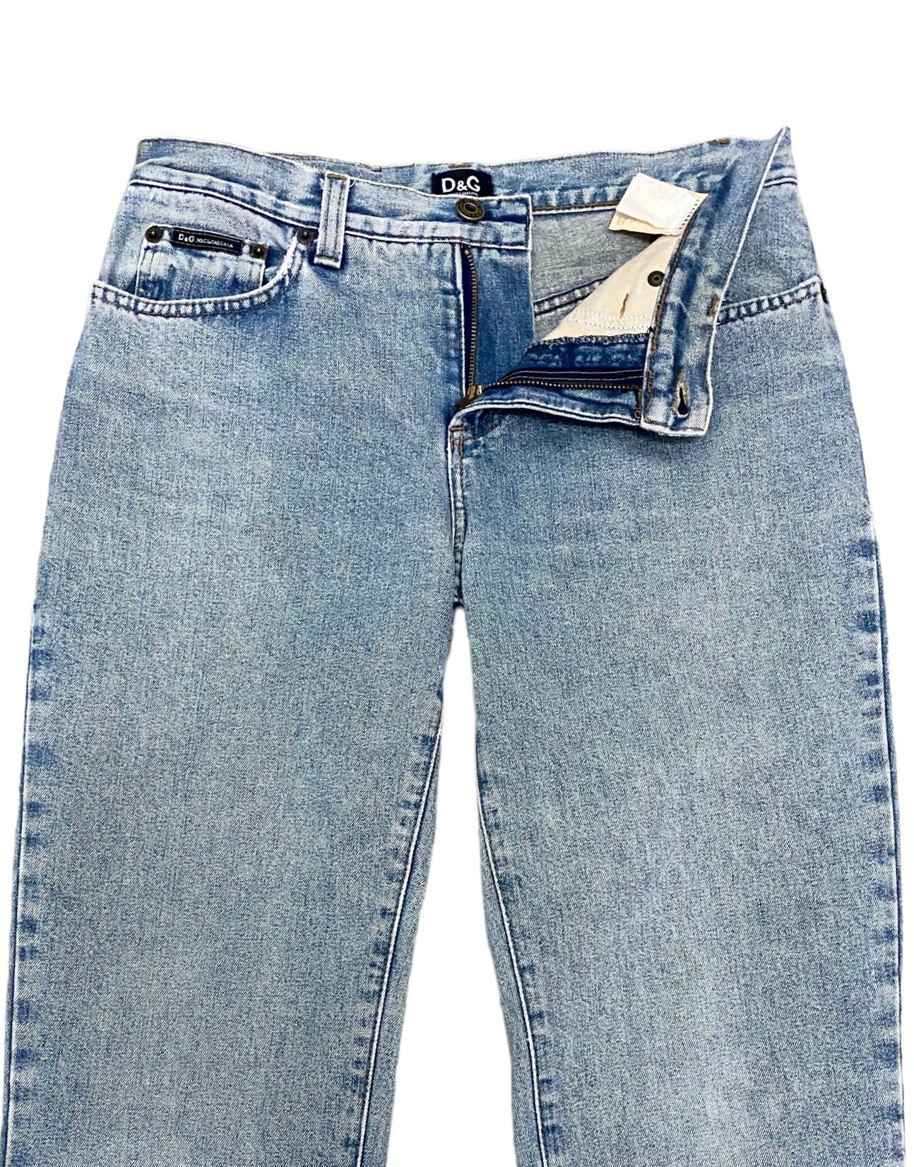 2000s Vintage D&G Dolce Gabbana Wide Leg Jeans - Etsy