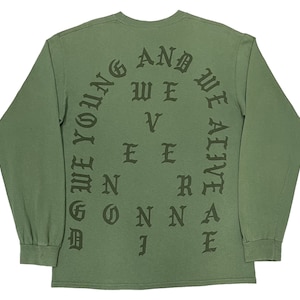 Kanye West “famous” The Life Of Pablo Tour tee