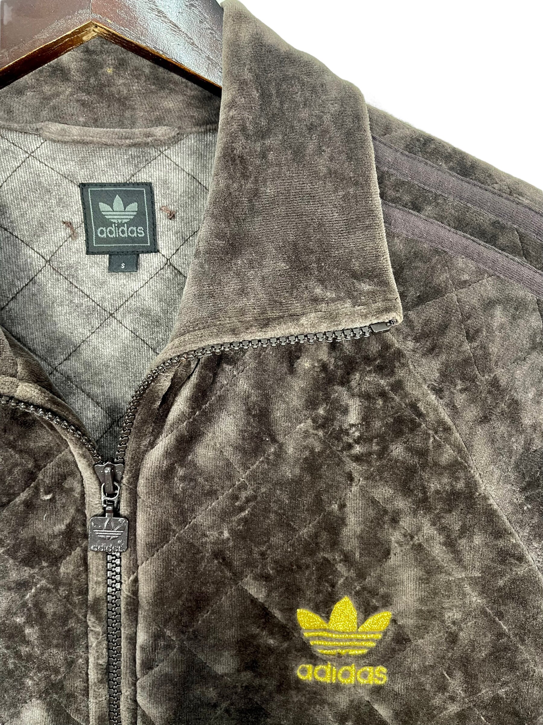 adidas Originals Women's Y2K Glam Plush Velour Track suit