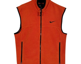 Vintage Nike ACG All Conditions Gear Therma-fit Fleece Vest Zip up