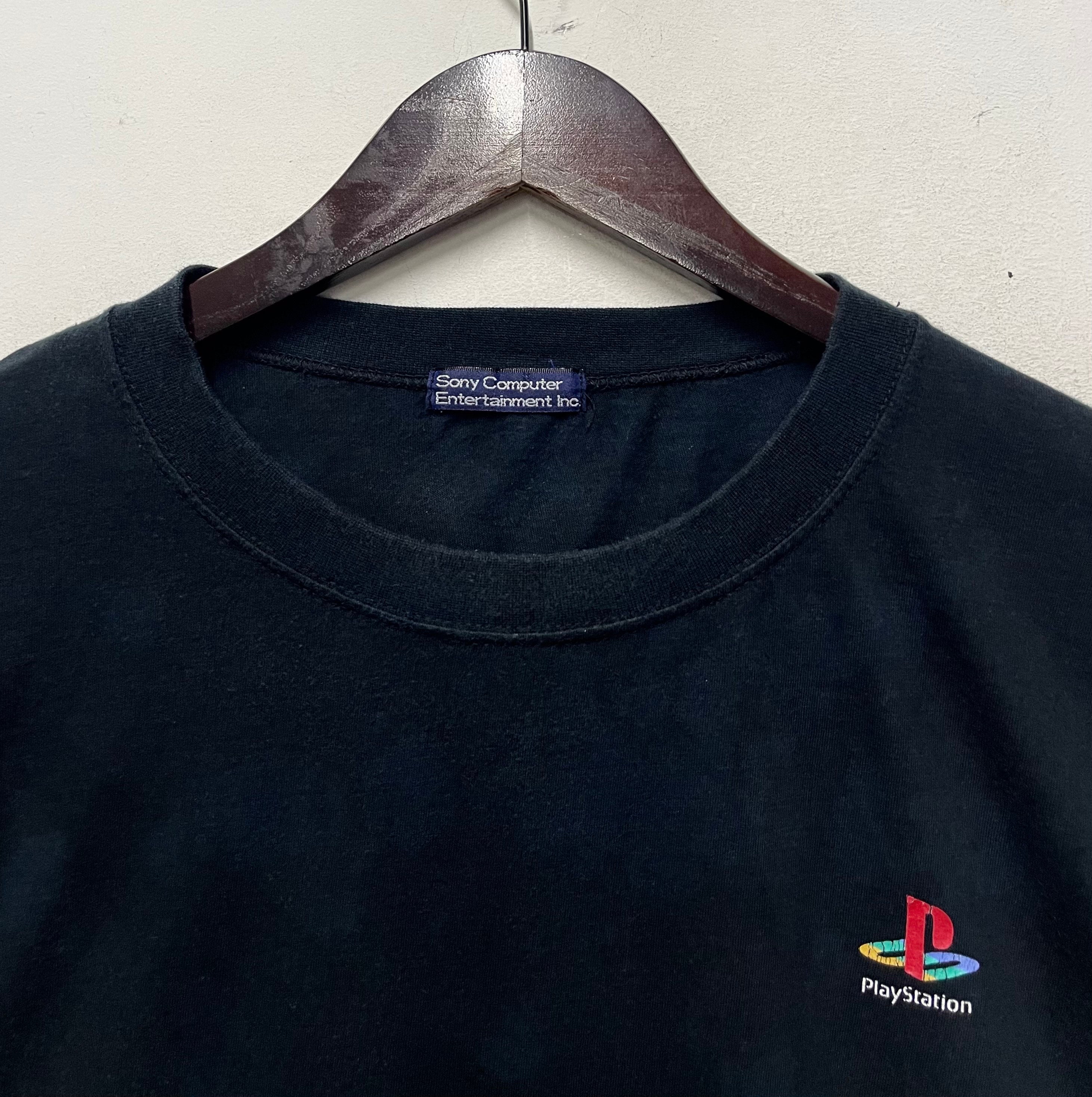 SONY vintage t-shirt BLACK Lサイズ Vintage Sony Computer Entertainment 