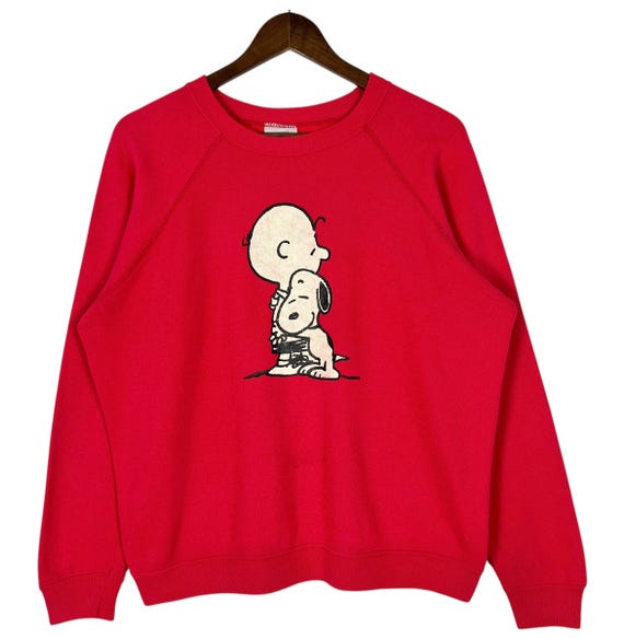 80s Vintage Peanuts Snoopy Sweatshirt - Etsy