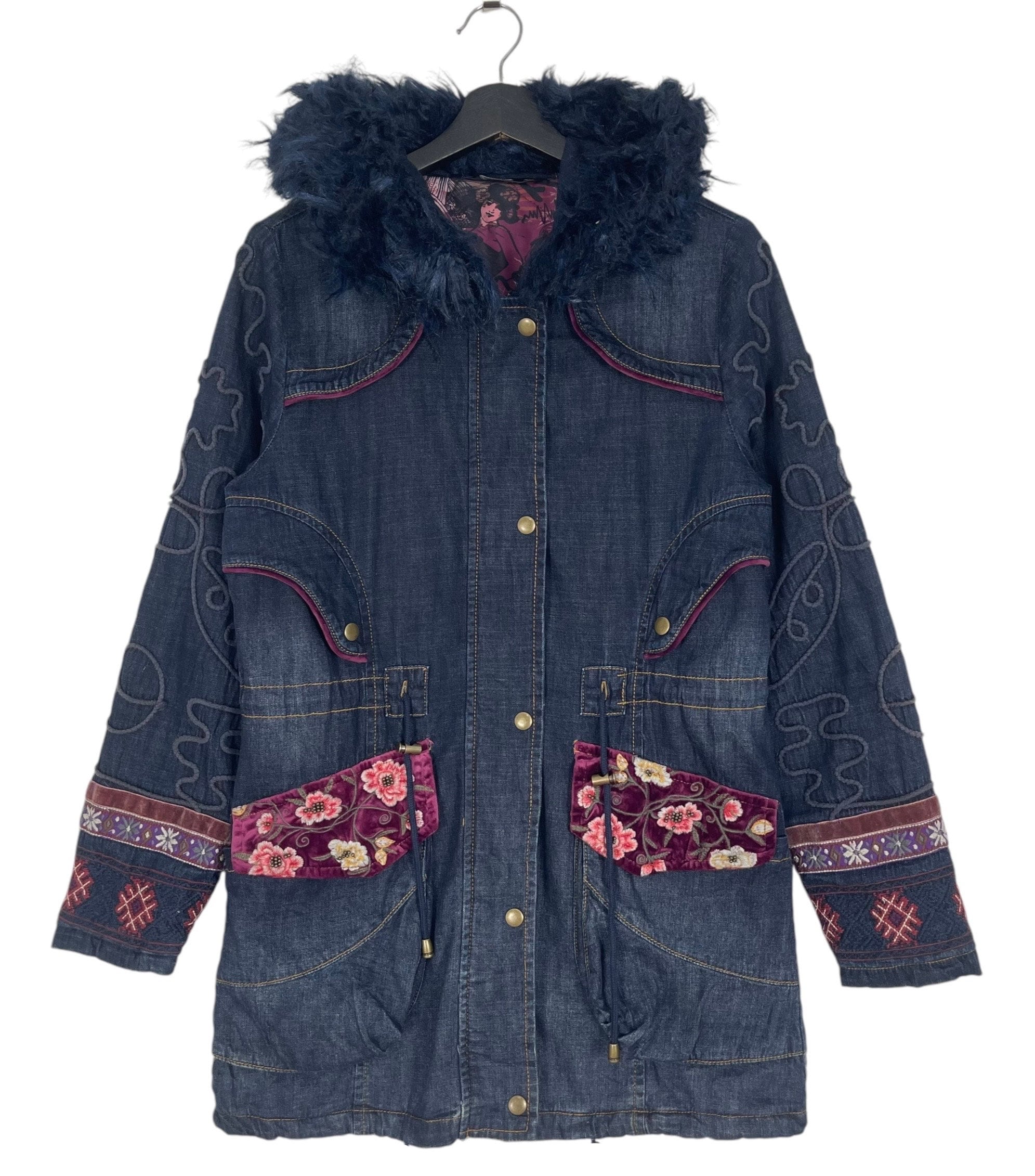 Chaqueta vintage mujer desigual México