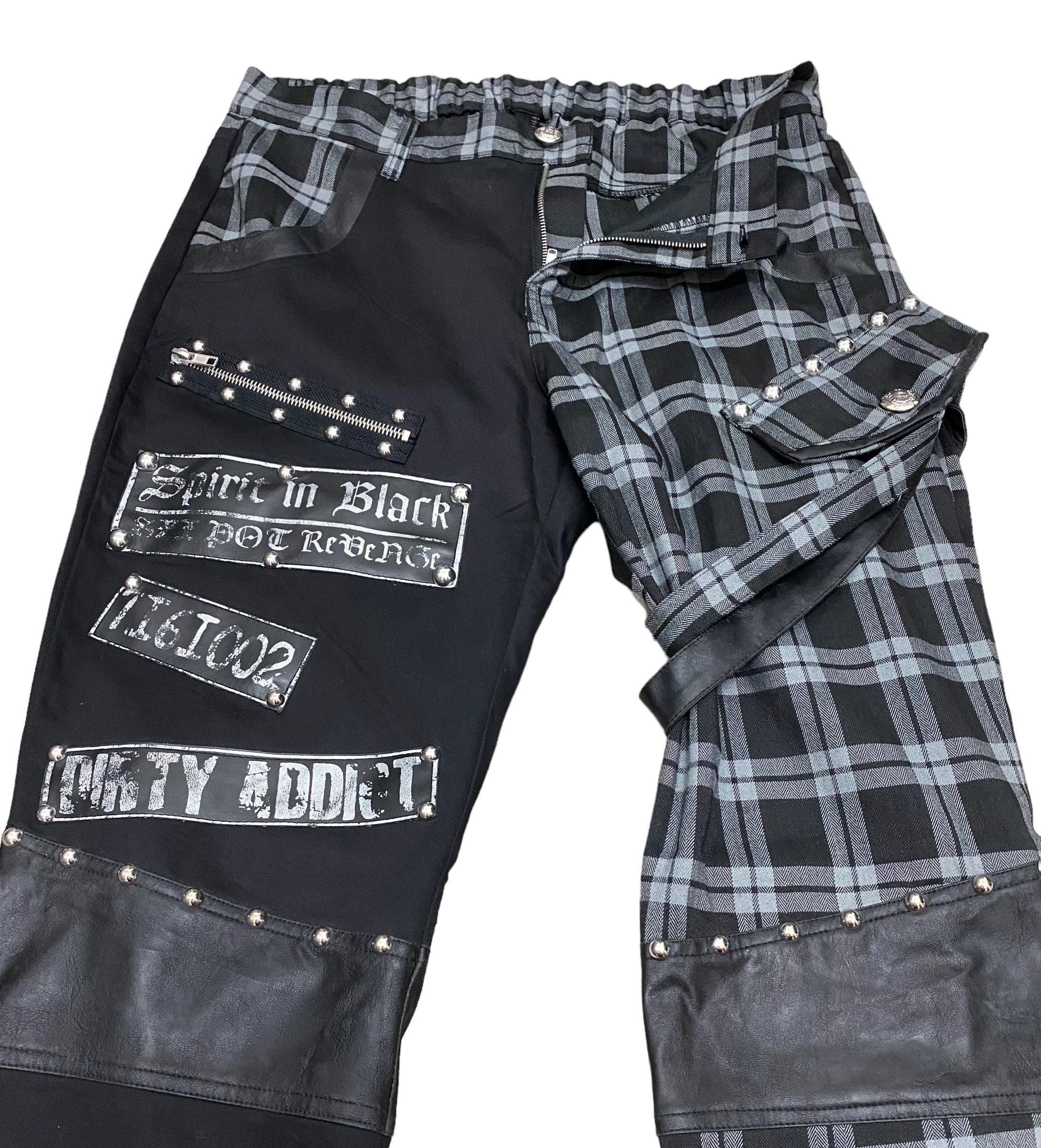 パンツ 00s sex pot revenge bondage skirt pants Sex Pot Revenge Bondage Punk Style Pants - Etsy
