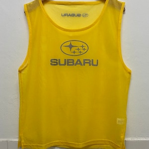 90s SUBARU Motorsports Vintage Sleeveless Mash Shirt
