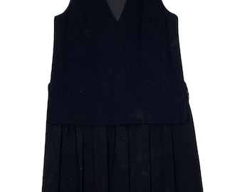 AD1998 Cdg Archive Comme des Garçons Vestido negro