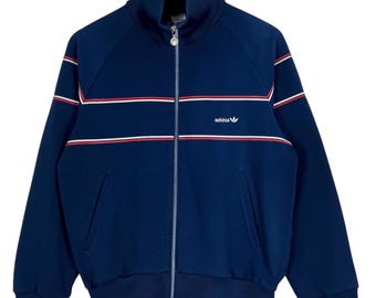 vintage 80s adidas DESCENTE ヴィンテージ 80sビンテージADIDASアディダスデサントジャージ西ドイツS