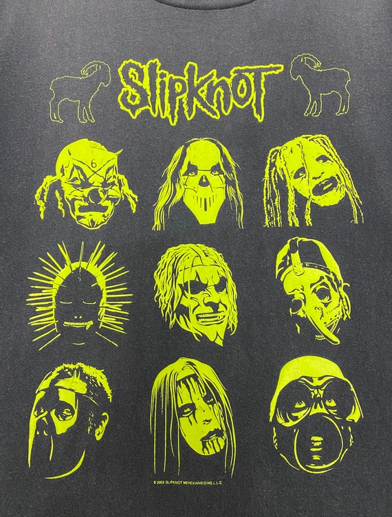 Vintage Sunfaded Slipknot tee - image 3