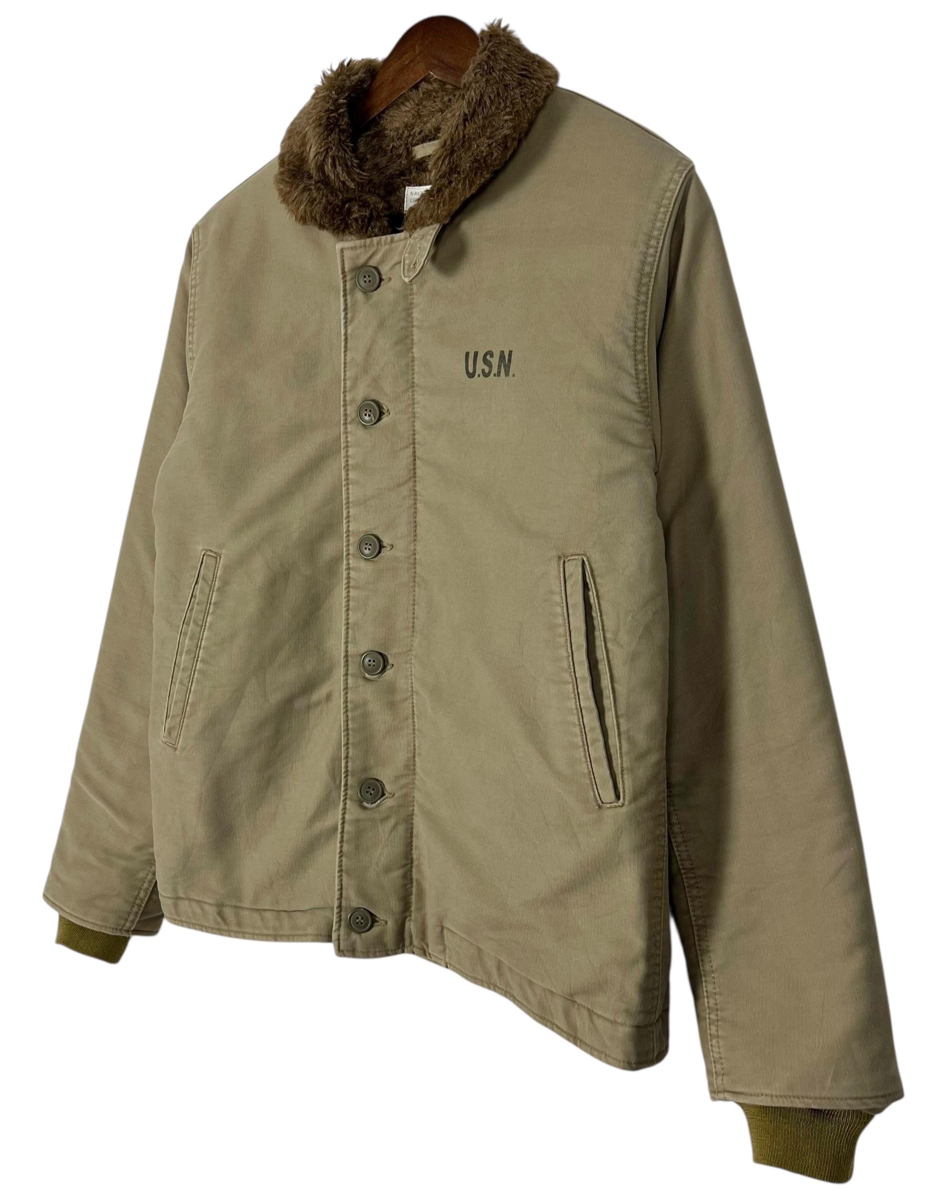 1940's US NAVY レプリカ ネイビー デッキ ジャケットヴィンテージ 米