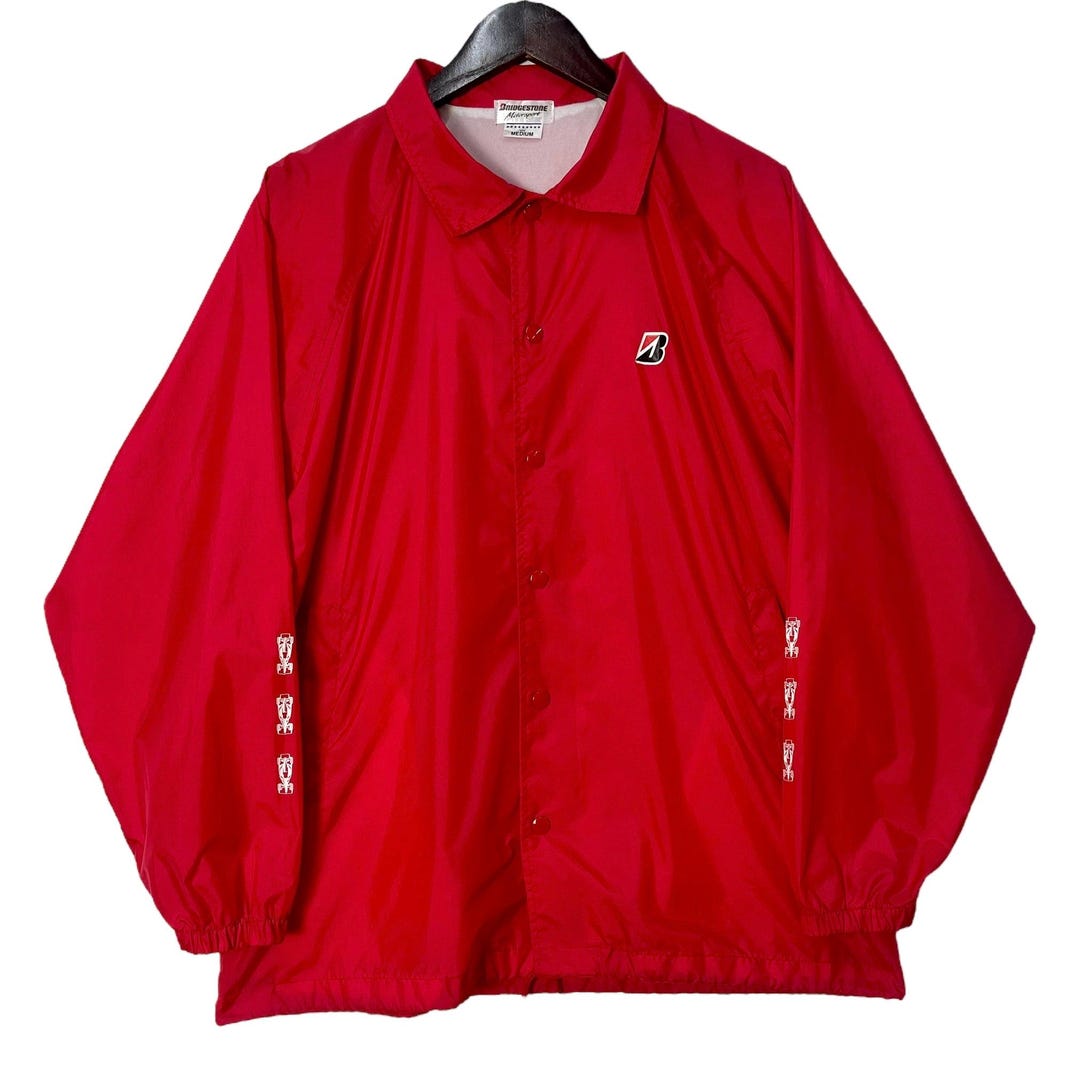 90s Vintage Bridgestone Motorsport Racing Coach Jacket - Etsy