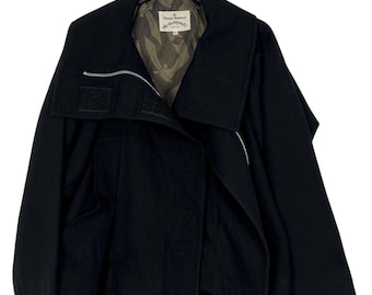 Vivienne Westwood Fall 1995 Ready to Wear Two Tone Tissavel Faux