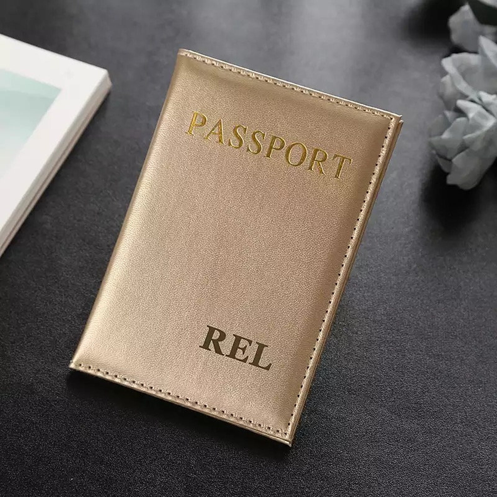 Personalized Passport Cover Unisex Travel Covers With Names Etsy UK