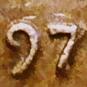 1971 Penny DDO Double Die Obverse & Reverse