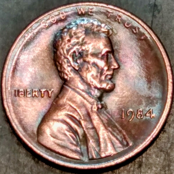 1984 Lincoln Memorial Cent Penny Rare Error Coin