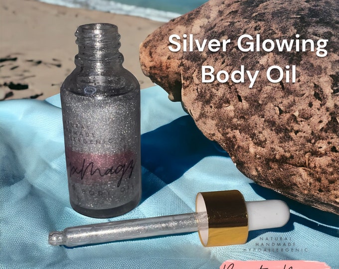 Silver Glowing Body Oil