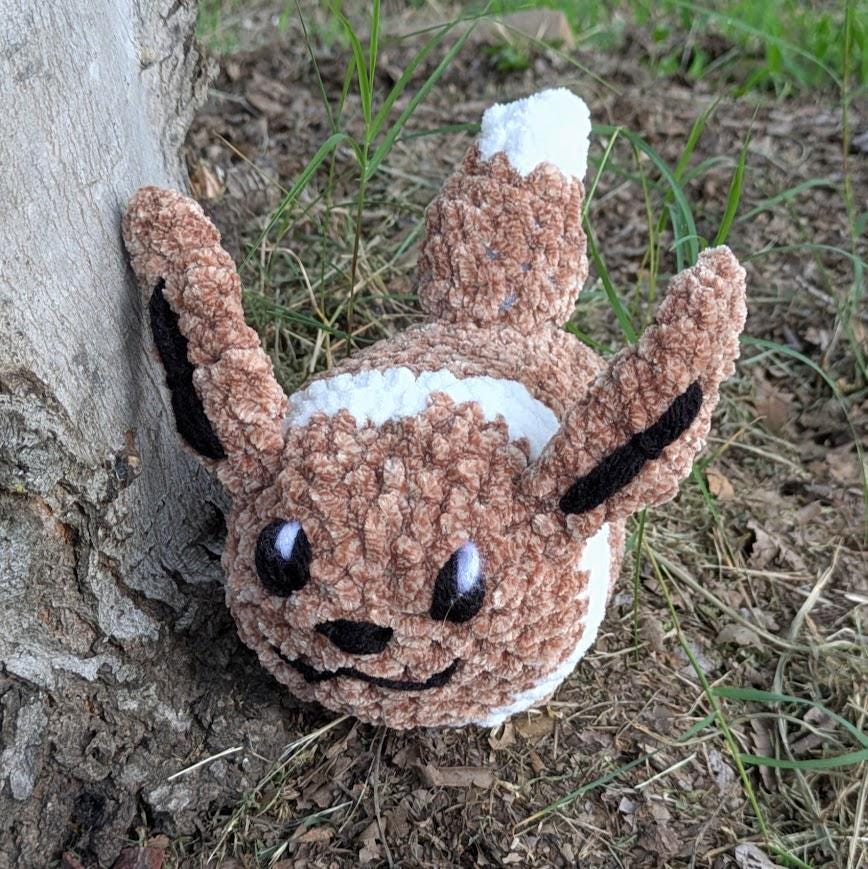 Evolving Normal to Electric Fox Plushie Crochet Pattern | Eeveelution Crochet Pattern | Pokemon Crochet Pattern - Thumbnail 3