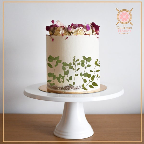 Edible Leaves for cake decorating and fine dining.