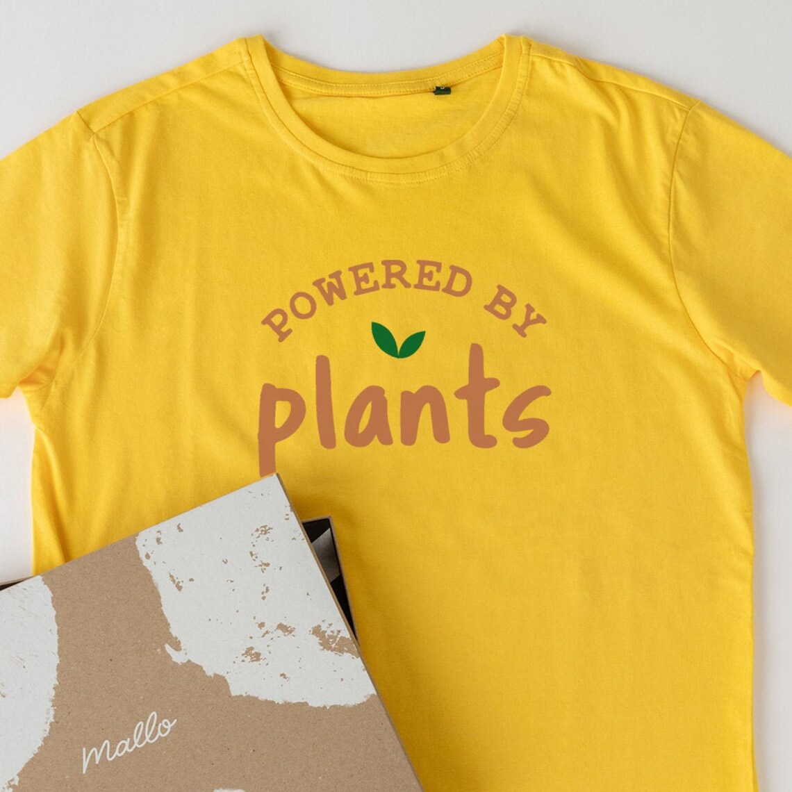 Powered By Plants T Shirt Bio-Baumwoll Tshirt Veganes | Etsy