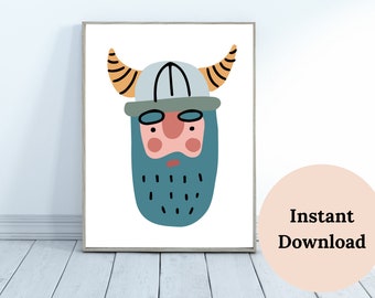 VIKING NURSERY , viking baby , Norse Nursery , Viking Room decor