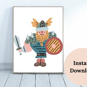 VIKING NURSERY , viking baby , Norse Nursery , Viking Room decor